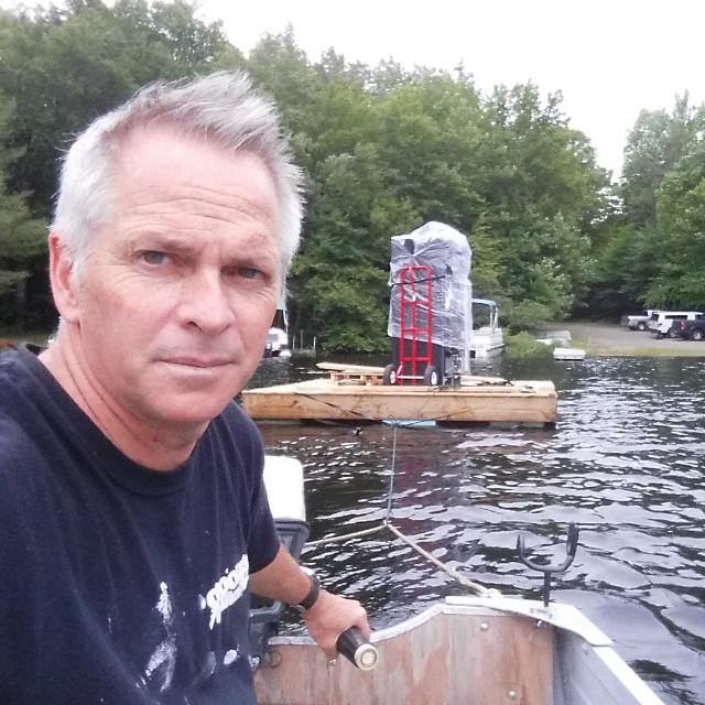 Another satisfied customer just received his off grid propane refrigerator! - Ben's Discount Supply