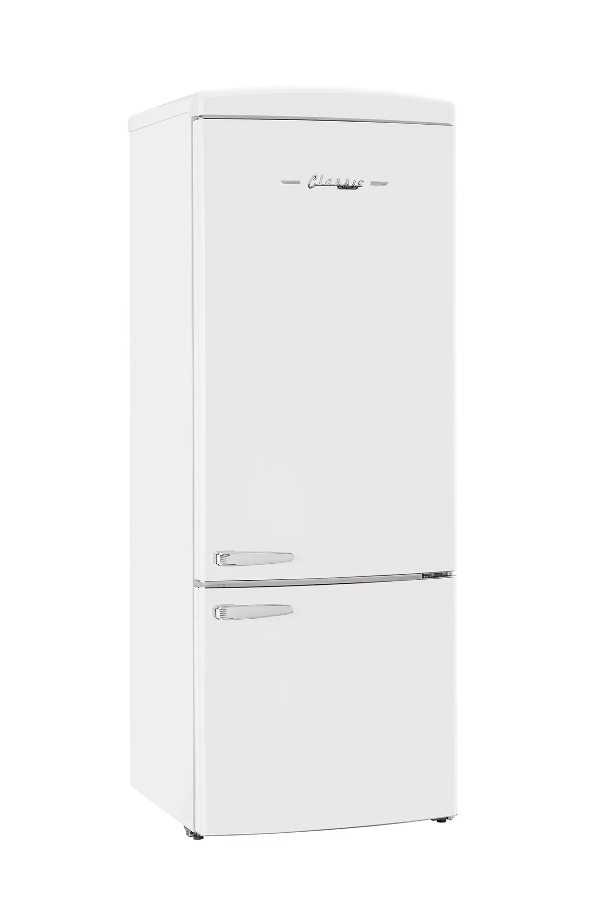 Unique UNQ-455L W AC | 455L Marshmallow White Bottom Mount Refrigerator