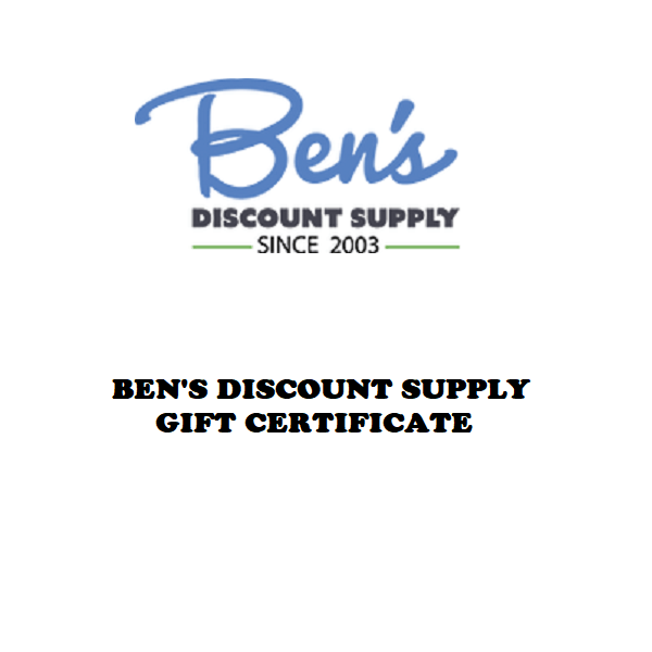 Ben's Discount Supply Gift Cards Ben's Discount Supply Gift Cards
