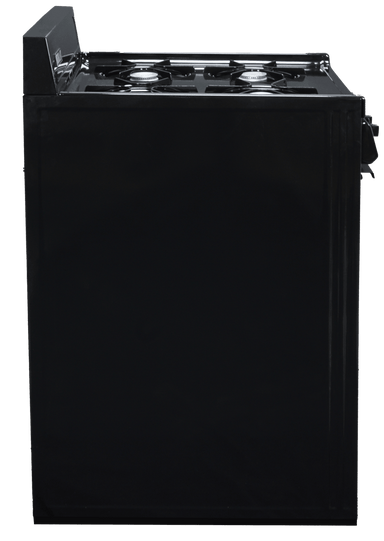 Ben's Discount Supply Propane Range /Stove Kodiak 20" Propane Range (Black) - Battery Ignition with Viewing Window TLM110-CPV