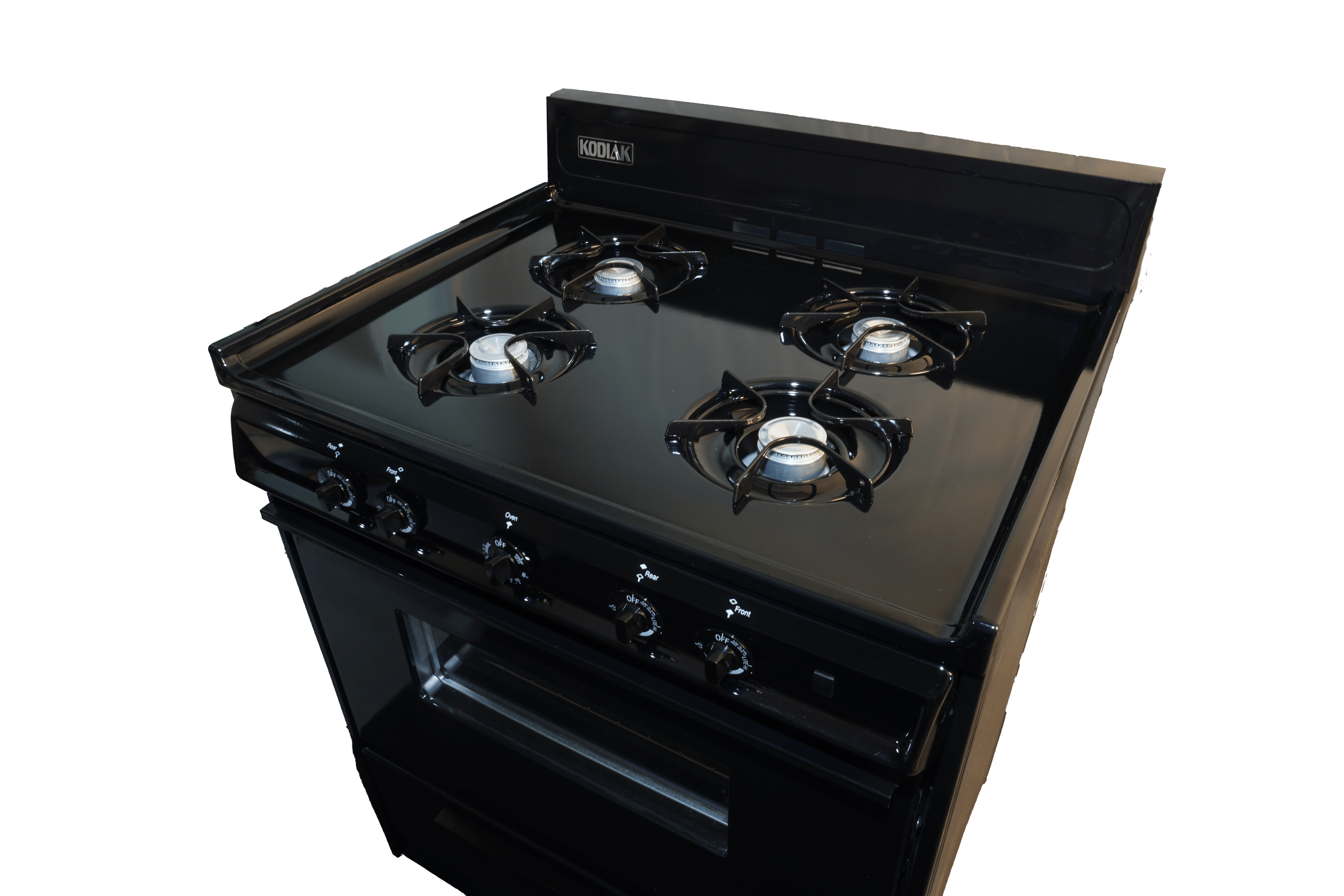 Ben's Discount Supply Propane Range /Stove Kodiak 30" Propane Range (Black) Battery Ignition with Viewing Window TLM210-CPV