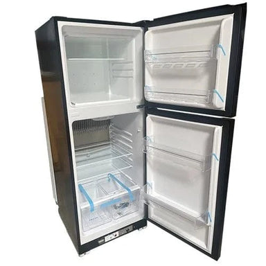 Crystal Cold Propane Refrigerator Crystal Cold CC11RFB Propane Refrigerator-Freezer in Black 11 cu.ft.