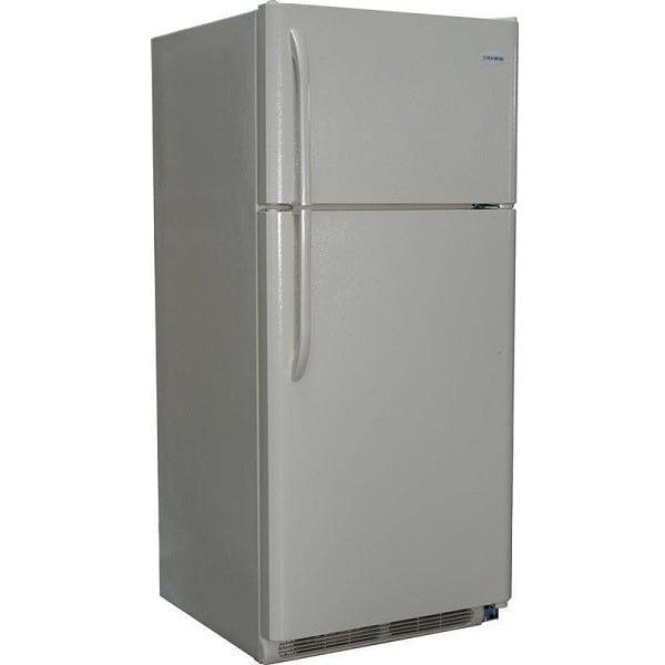 Diamond Propane Refrigerator Diamond Elite19 W Propane Refrigerator-Freezer in White 19 cu.ft