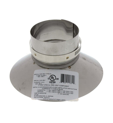 Eccotemp Heaters Eccotemp 3" Vertical Stainless Steel Water Heater Vent Kit