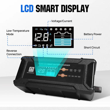 Eco-Worthy Chargers Eco-Worthy 20A 12V/24V Smart Battery Charger with LCD Display
