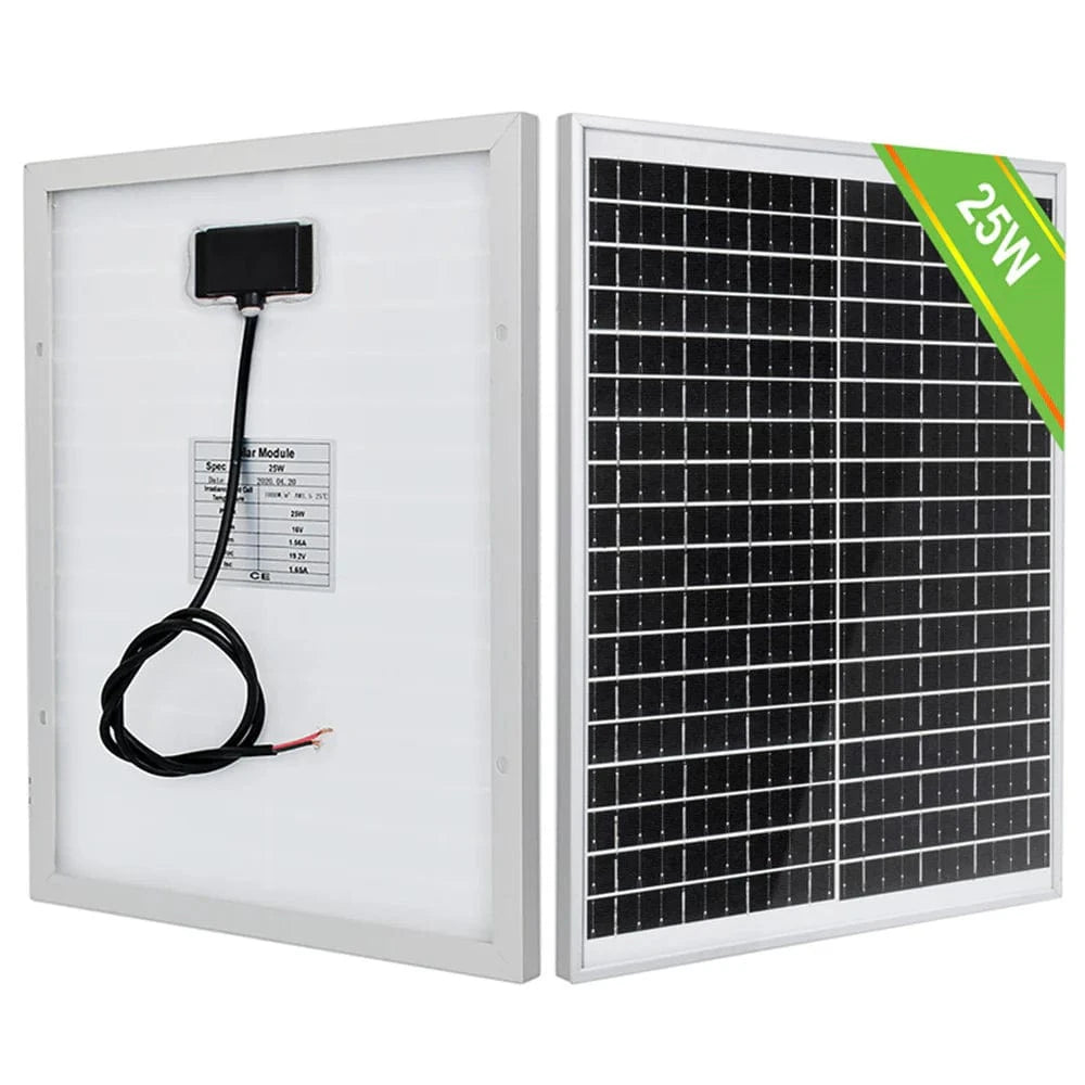 Eco-Worthy Solar Panels Eco-Worthy 25W 12V Monocrystalline Solar Panel