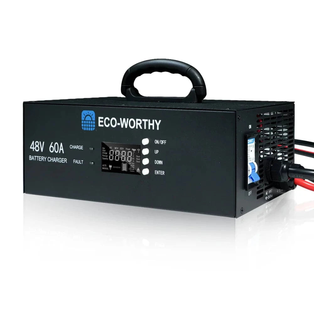 Eco-Worthy Chargers Eco-Worthy 48V 60A Battery Charger