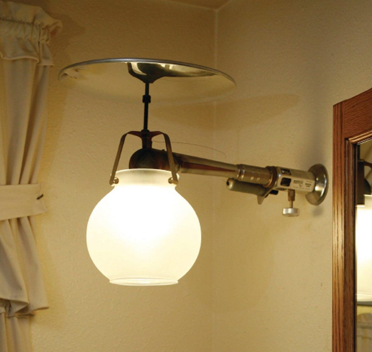 Midstate Gas Lamp Parts Midstate Lamp #1325 Fully Frosted Globe