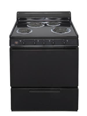 Premier Electric Range/Stove Premier EDK100BP 30" Electric Range Black on Black