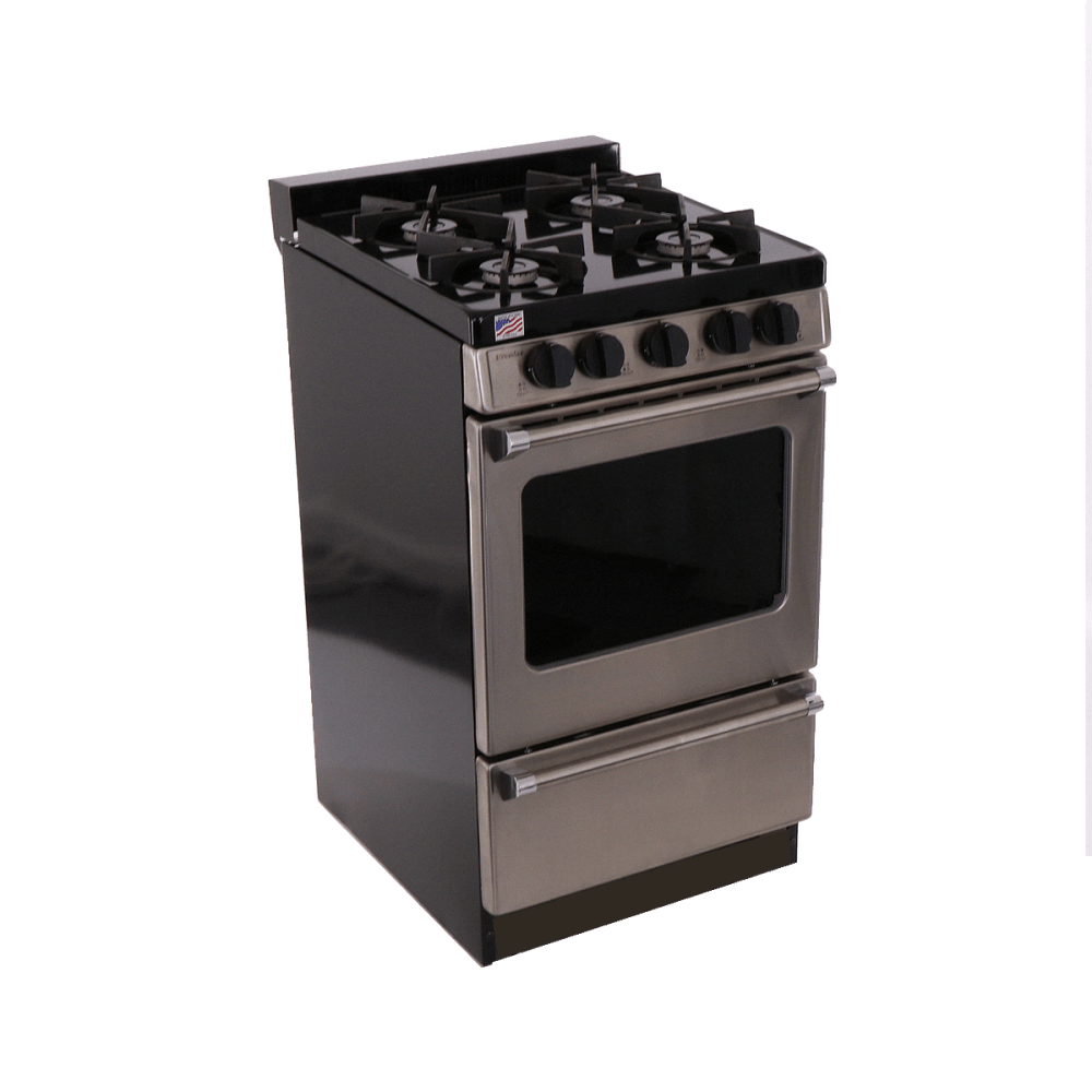 Premier Natural Gas Range/Stove Premier Pro Series P20S3102PS Stainless Range with Electronic Ignition