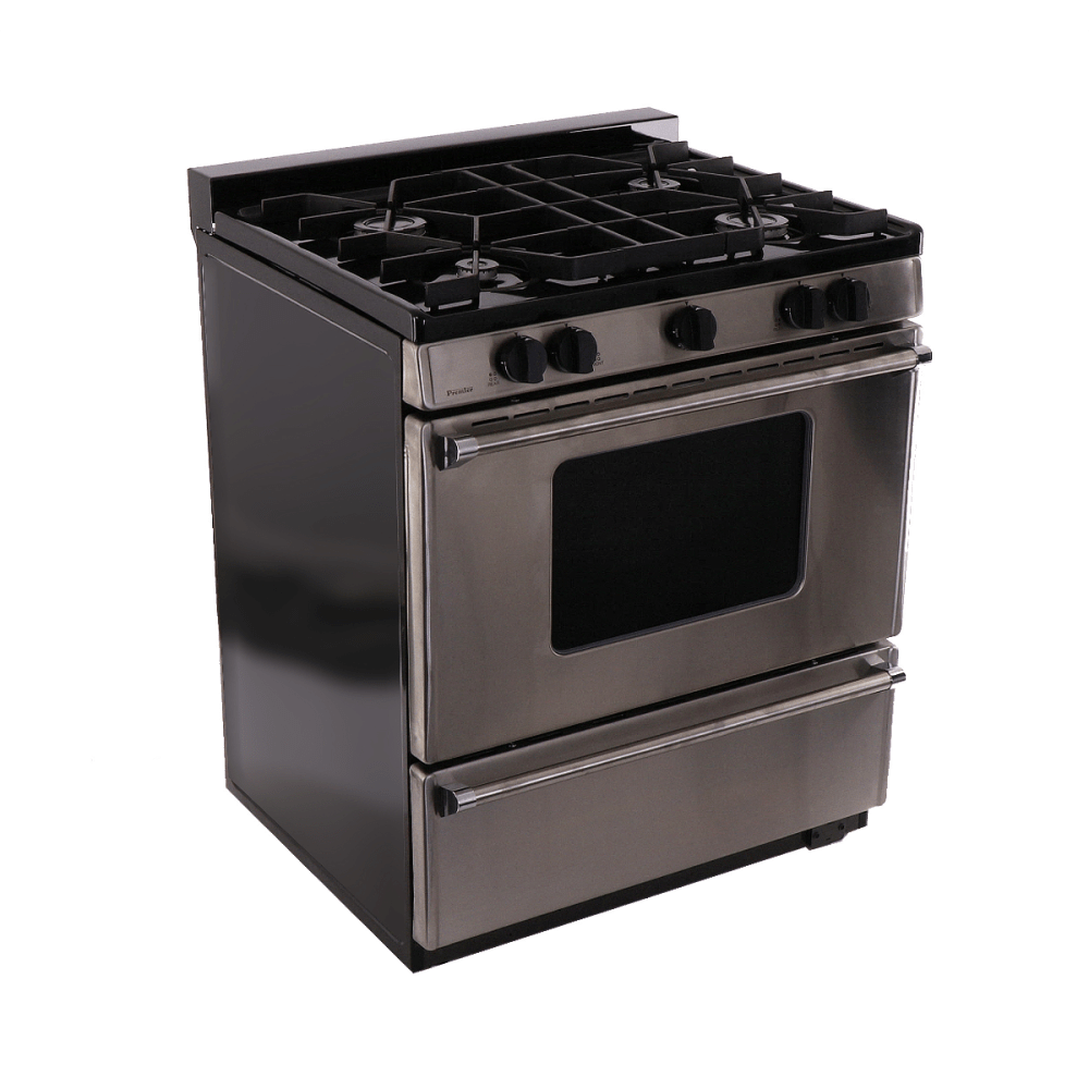 Premier Natural Gas Range/Stove Premier Pro Series P30B3102PS 30" Stainless Range with Battery Ignition