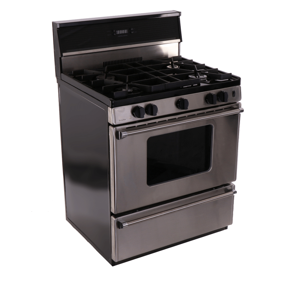 Premier Natural Gas Range/Stove Premier Pro Series P30S3202PS 30" Stainless Gas Range with Electronic Ignition