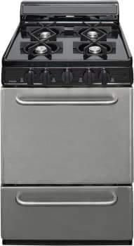 Premier Natural Gas Range/Stove Premier SCK600BP 24" Stainless Steel Electronic Ignition Gas Range