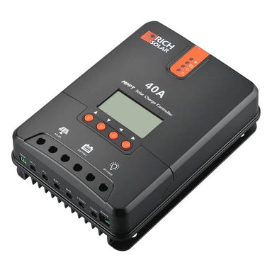 Rich Solar Solar Charge Controllers and Inverters 40 Amp MPPT Solar Charge Controller Free Shipping!