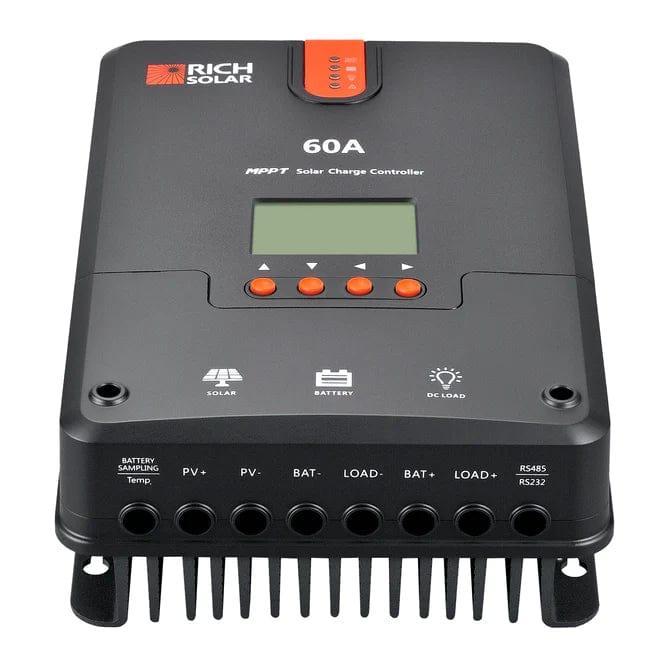 Rich Solar Solar Charge Controllers and Inverters 60 Amp MPPT Solar Charge Controller Free Shipping!