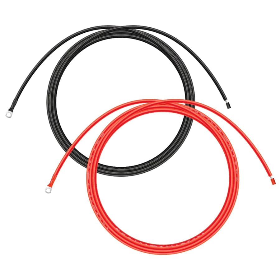 Rich Solar Electrical Wires &amp; Cable Cable Wire Connect Charge Controller to Battery (Red &amp; Black) | Choose Feet/Length/AWG - Free Shipping!