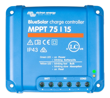 Signature Solar Solar Charge Controllers and Inverters Victron BlueSolar MPPT 75/15 | Solar Charge Controller