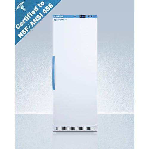 Summit Refrigerators Accucold 12 Cu.Ft. Upright Vaccine Refrigerator, Certified to NSF/ANSI 456 Vaccine Storage Standard ARS12PV456