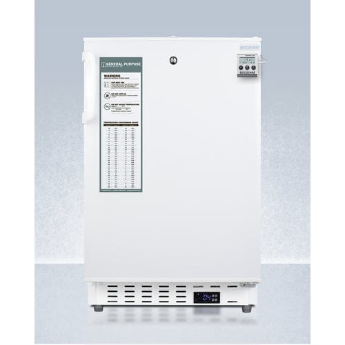 Summit Refrigerators Accucold 20" Wide Built-In Healthcare All-Refrigerator, ADA Compliant ADA404REFAL