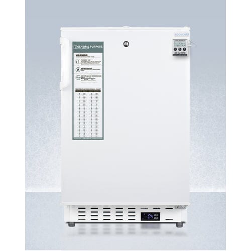 Summit Refrigerators Accucold 20" Wide Built-In Healthcare All-Refrigerator, ADA Compliant ADA404REFCAL