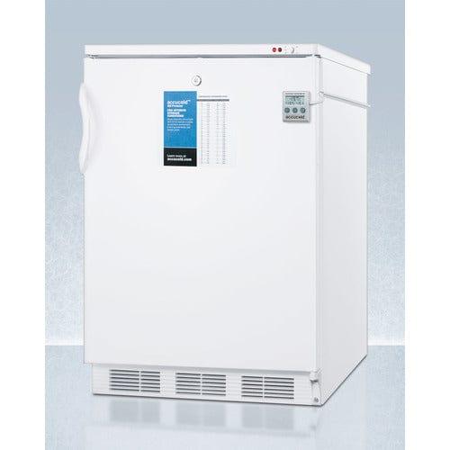 Summit Pharmacy Freezer Accucold 24" Wide All-Freezer, ADA Compliant VT65MLPLUS2