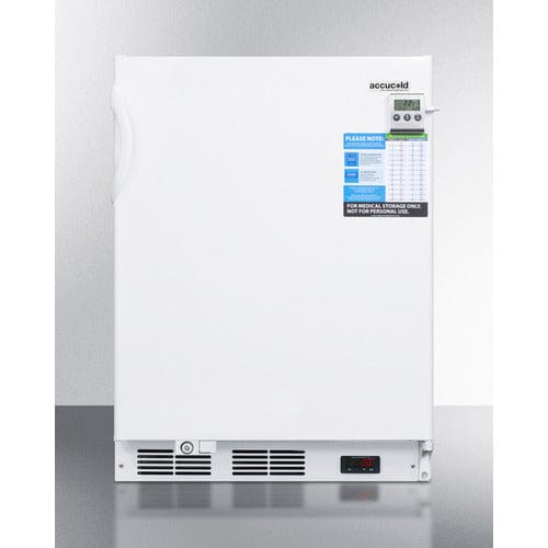 Summit Refrigerators Accucold 24" Wide Built-In All-Refrigerator, ADA Compliant FF7LWBIVACADA