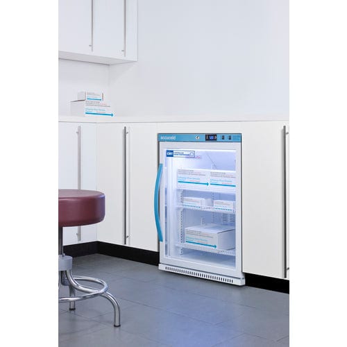 Summit Refrigerators Accucold 6 Cu.Ft. Upright Controlled Room Temperature Cabinet, ADA Height ARG61PVBIADA-CRT