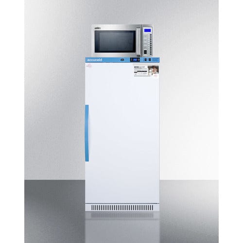 Summit Refrigerators Accucold 8 cu.ft. MOMCUBE Breast Milk Refrigerator/Microwave Combination MLRS8MC-SCM1000SS