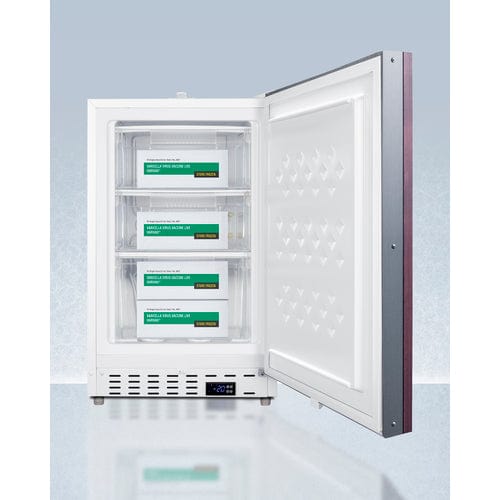 Summit Refrigerators Accucold ADA305AFIF  20" Wide Built-In Healthcare All-Freezer | ADA