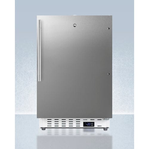 Summit Refrigerators Accucold ADA305AFSSHVLHD  20" Wide Built-In Healthcare All-Freezer | ADA