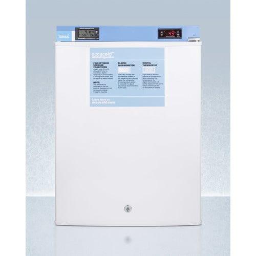 Summit Medical Cabinets Accucold Compact All-Refrigerator FF28LWHMED2