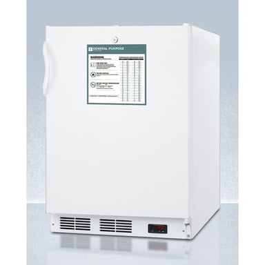 Summit Refrigerators Accucold VT65MLBIADAGP | 24" Wide Built-In All-Freezer | ADA