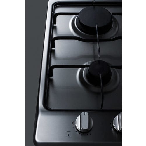 Summit Summit 12&quot; Wide 2-Burner Gas Cooktop GC22SS