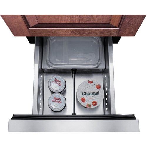 Summit Refrigerators Summit 15" Wide 2-Drawer All-Refrigerator, ADA Compliant (Panels Not Included) ASDR1524PNR