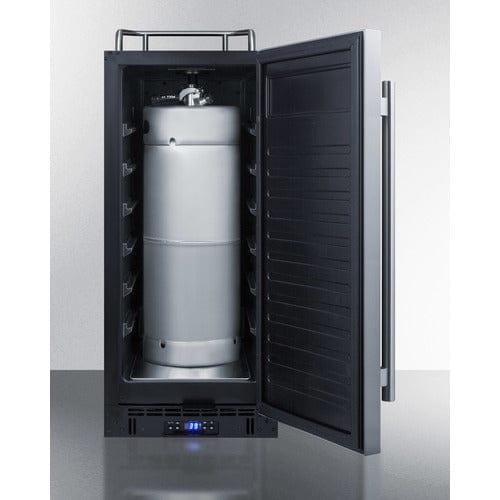 Summit Kegerator Summit 15" Wide Built-In Kegerator SBC15NKCSS