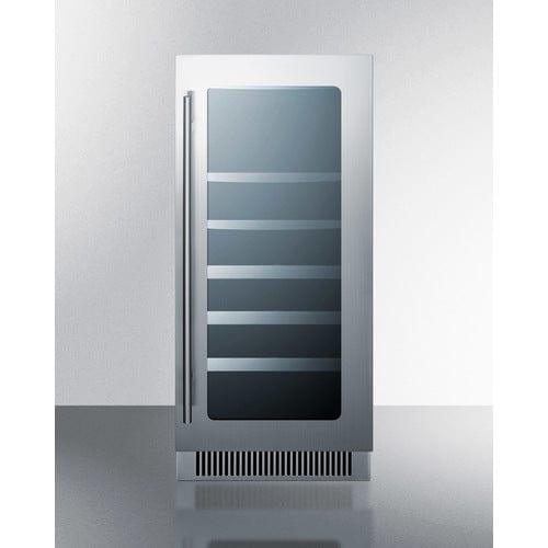 Summit Wine Cellar Summit 15" Wide Built-In Wine/Beverage Center CL151WBV