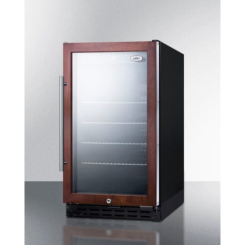 Summit Beverage Center Summit 18&quot; Wide Built-In Beverage Center, ADA Compliant (Panel Not Included) SCR1841BPNRADA