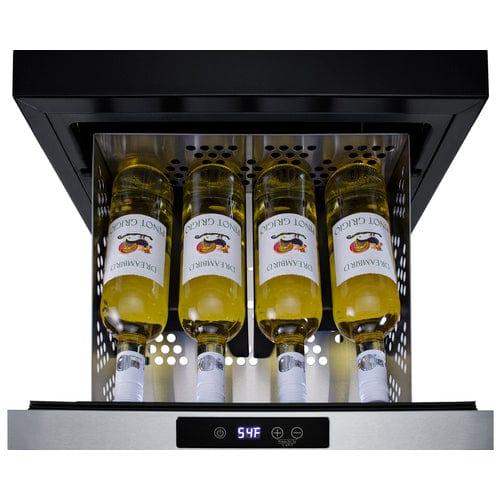 Summit Freezers Summit 18" Wide Built-In Wine/Beverage Cooler Drawer COOL1D