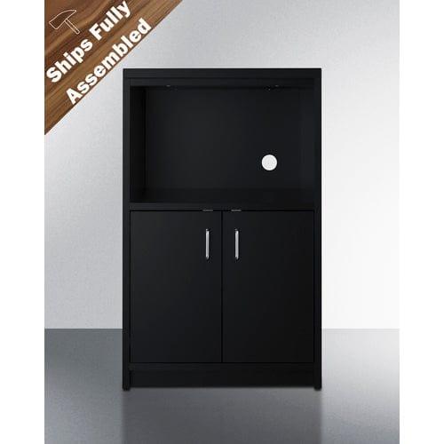 Summit Prefabricated Kitchens & Kitchenettes Summit 2-Door Microwave Cabinet, ADA Height CWM1ADA