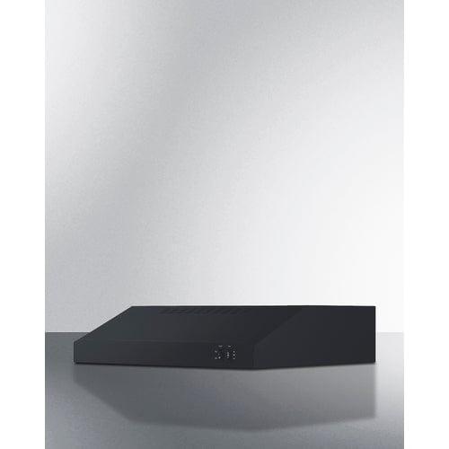 Summit Range Hoods Summit 20" Under Cabinet Convertible Range Hood HC20BB
