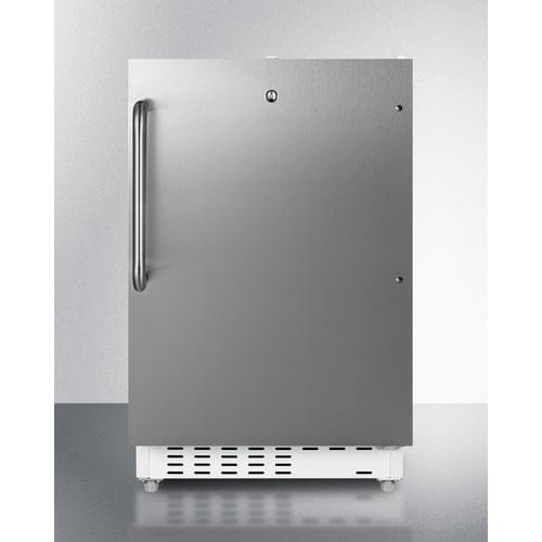 Summit Refrigerators Summit 20" Wide Built-in Refrigerator-Freezer, ADA Compliant ALRF48CSS