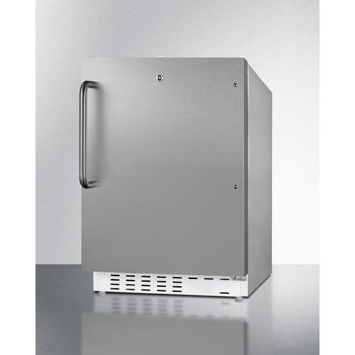 Summit Refrigerators Summit 20" Wide Built-in Refrigerator-Freezer, ADA Compliant ALRF48CSS