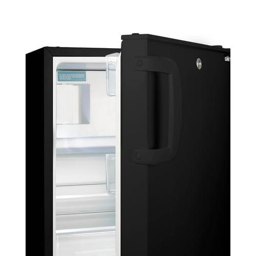 Summit Refrigerators Summit 20" Wide Built-in Refrigerator-Freezer, ADA Compliant ALRF49B
