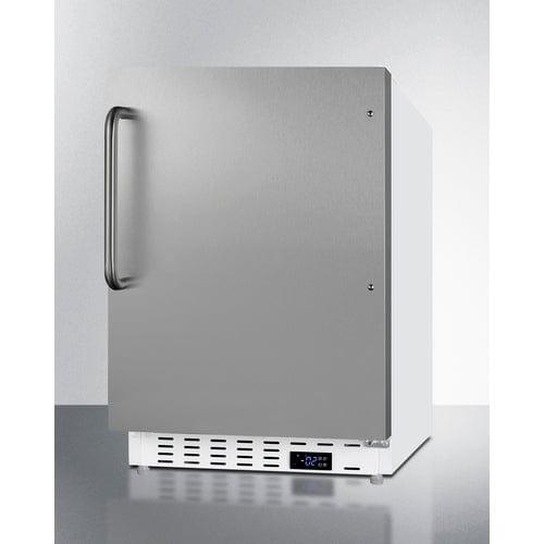 Summit Freezers Summit 21" Wide Built-In All-Freezer, ADA Compliant ALFZ36SSTB