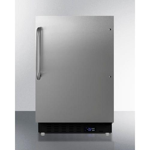 Summit Freezers Summit 21" Wide Built-In All-Freezer, ADA Compliant ALFZ37BSSTB