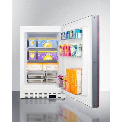 Summit Freezers Summit 21" Wide Built-In All-Freezer, ADA Compliant (Panel Not Included) ALFZ36IF