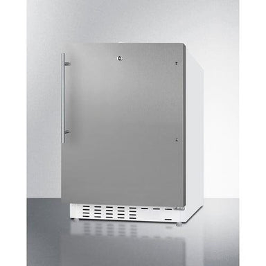 Summit Refrigerators Summit 21" Wide Built-in Refrigerator-Freezer, ADA Compliant ALRF48SSHV