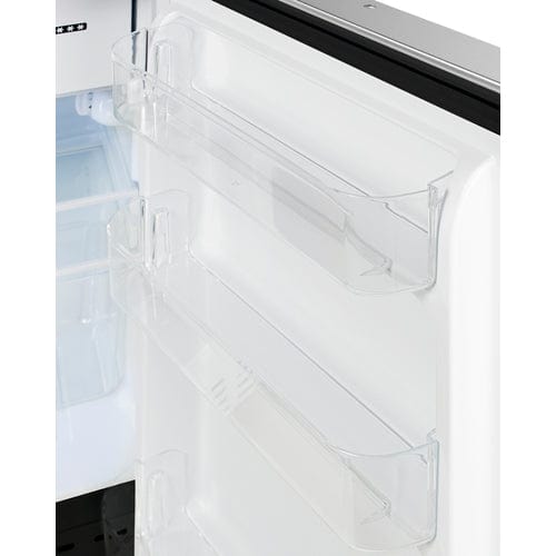 Summit Refrigerators Summit 21&quot; Wide Built-in Refrigerator-Freezer, ADA Compliant ALRF49BCSS