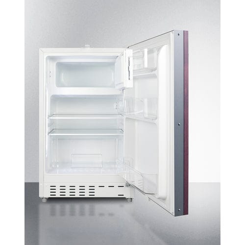 Summit Refrigerators Summit 21&quot; Wide Built-in Refrigerator-Freezer, ADA Compliant (Panel Not Included) ALRF48IF