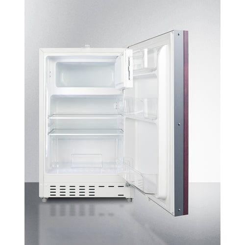 Summit Refrigerators Summit 21" Wide Built-in Refrigerator-Freezer, ADA Compliant (Panel Not Included) ALRF48IF